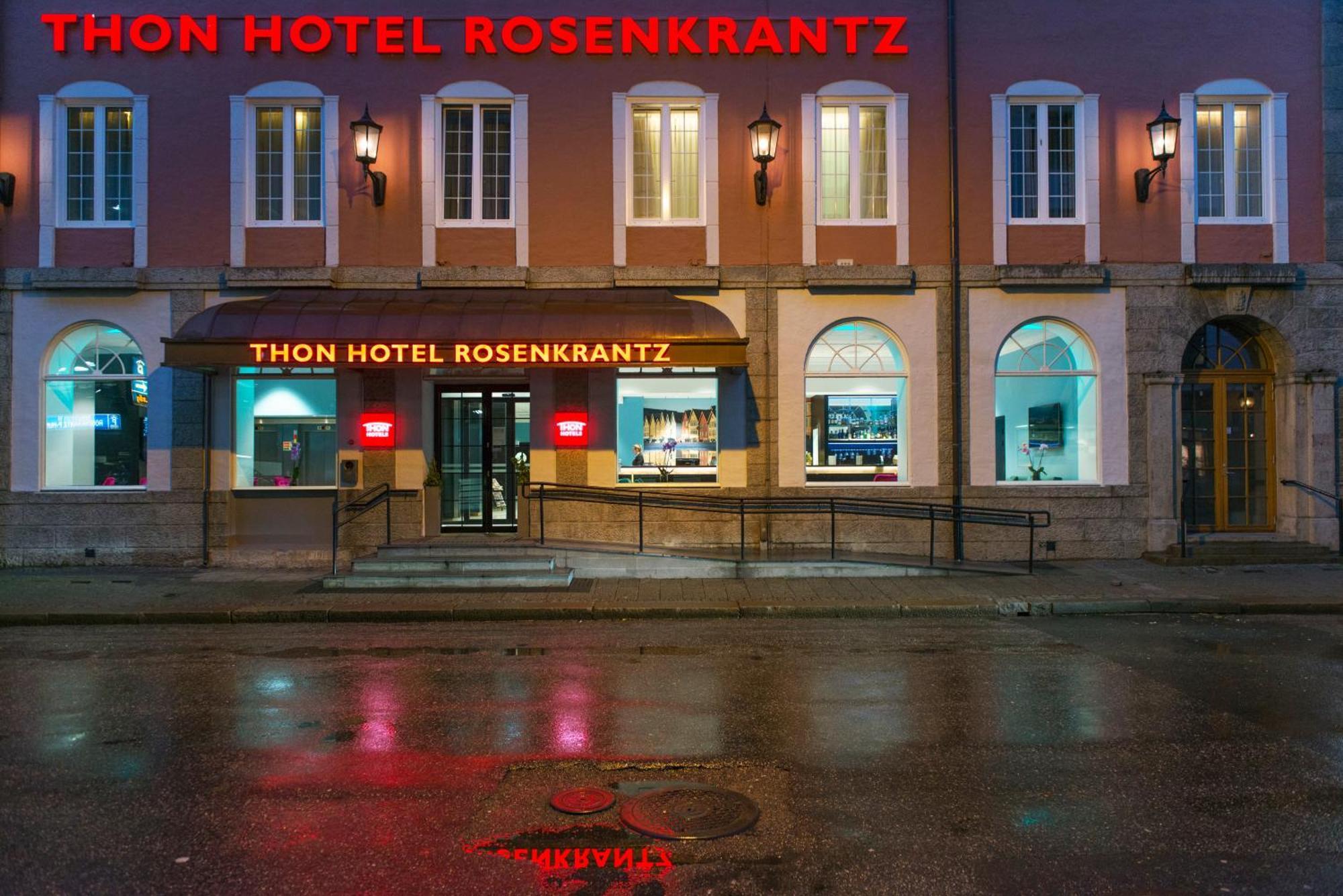 Thon Hotel Rosenkrantz Bergen Buitenkant foto